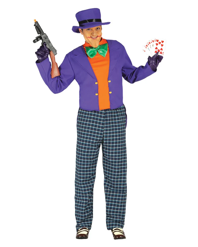 Fieser Joker Herrenkostüm