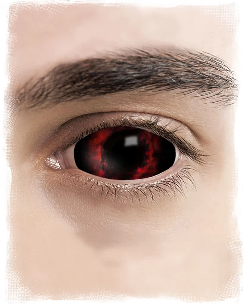 Sclera Kontaktlinsen Red Demon