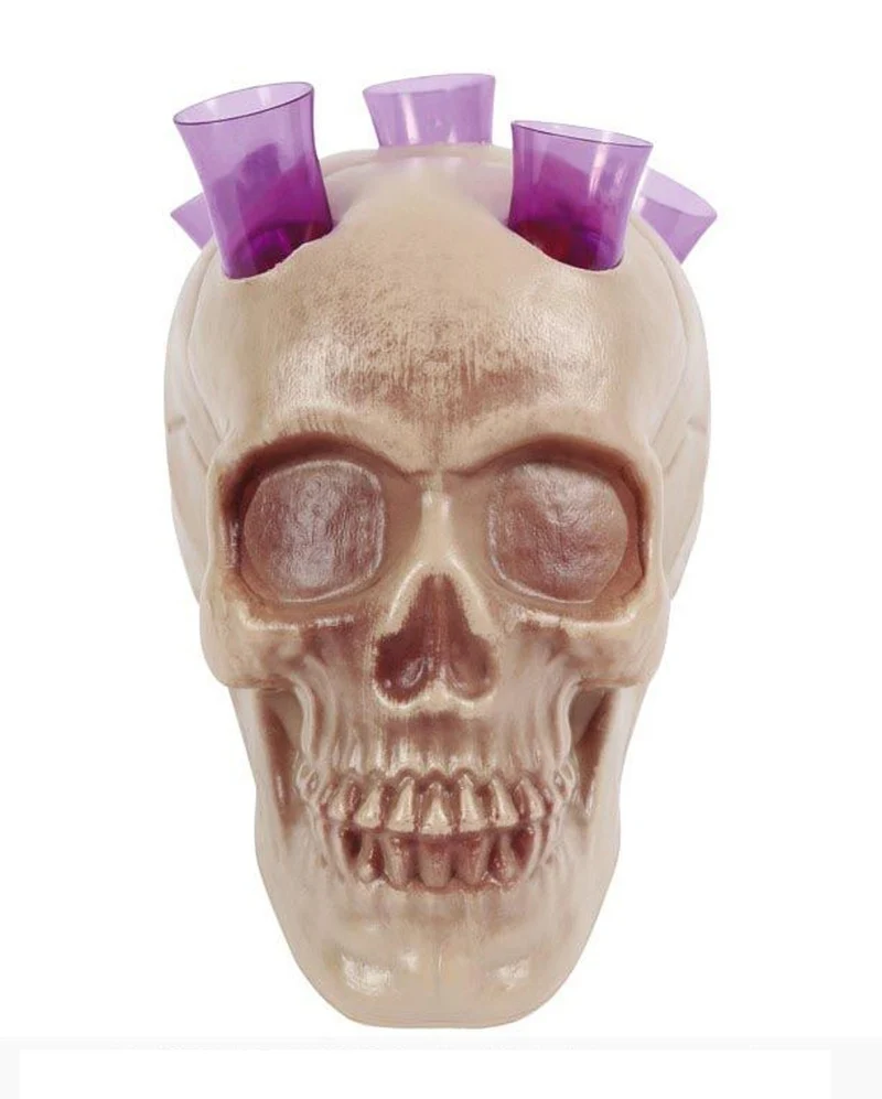 Totenkopf für Hochprozentiges