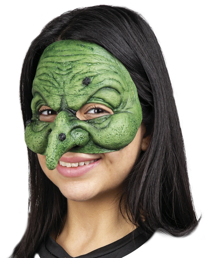 Hexen Halbmaske
