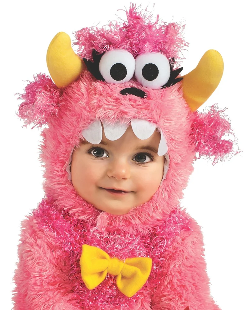 Pink Mini Monster Babykostüm