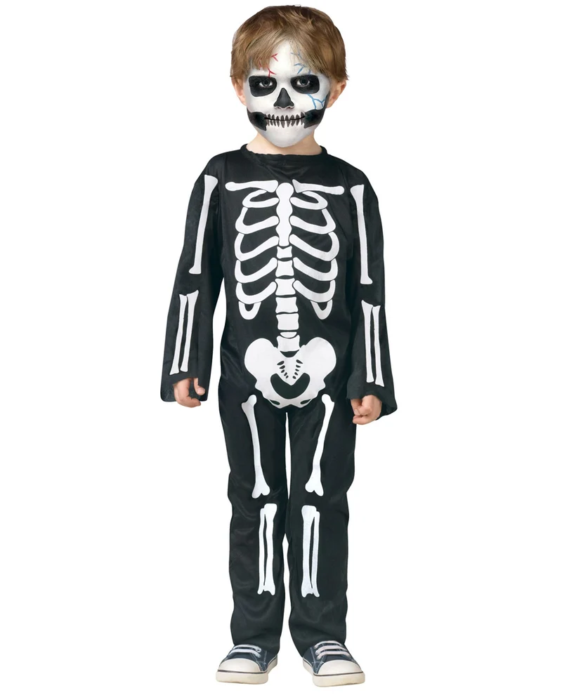 Skelett Kleinkinder Kostüm