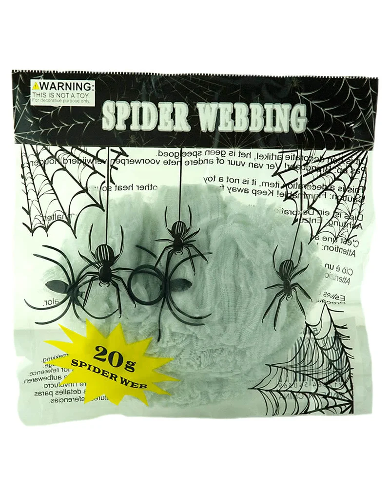Weißes Spinnennetz 20gr.