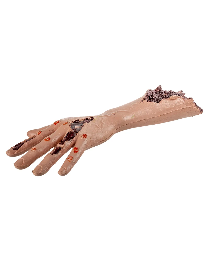 Blutiger Arm eines Zombies