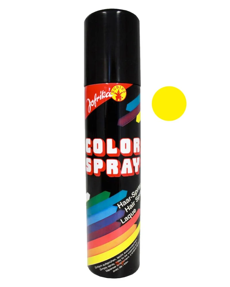 Haarspray Gelb