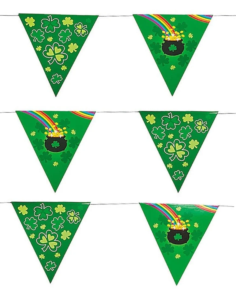 St. Patricks Day Banner als Partydekoration 2m