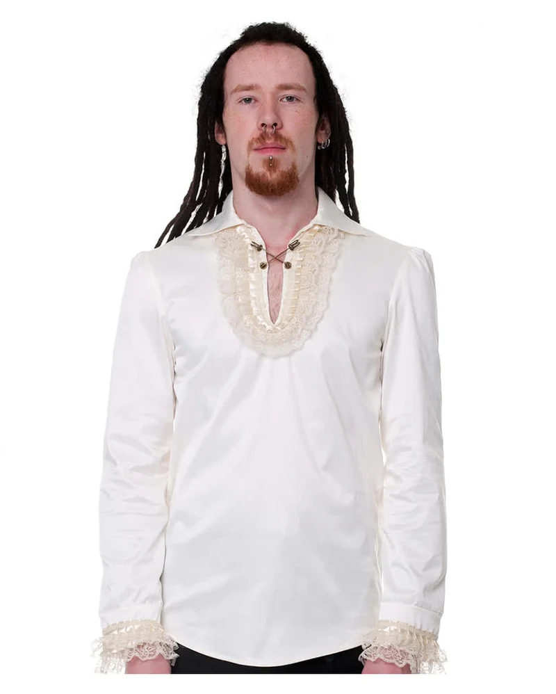 Steampunk Hemd creme