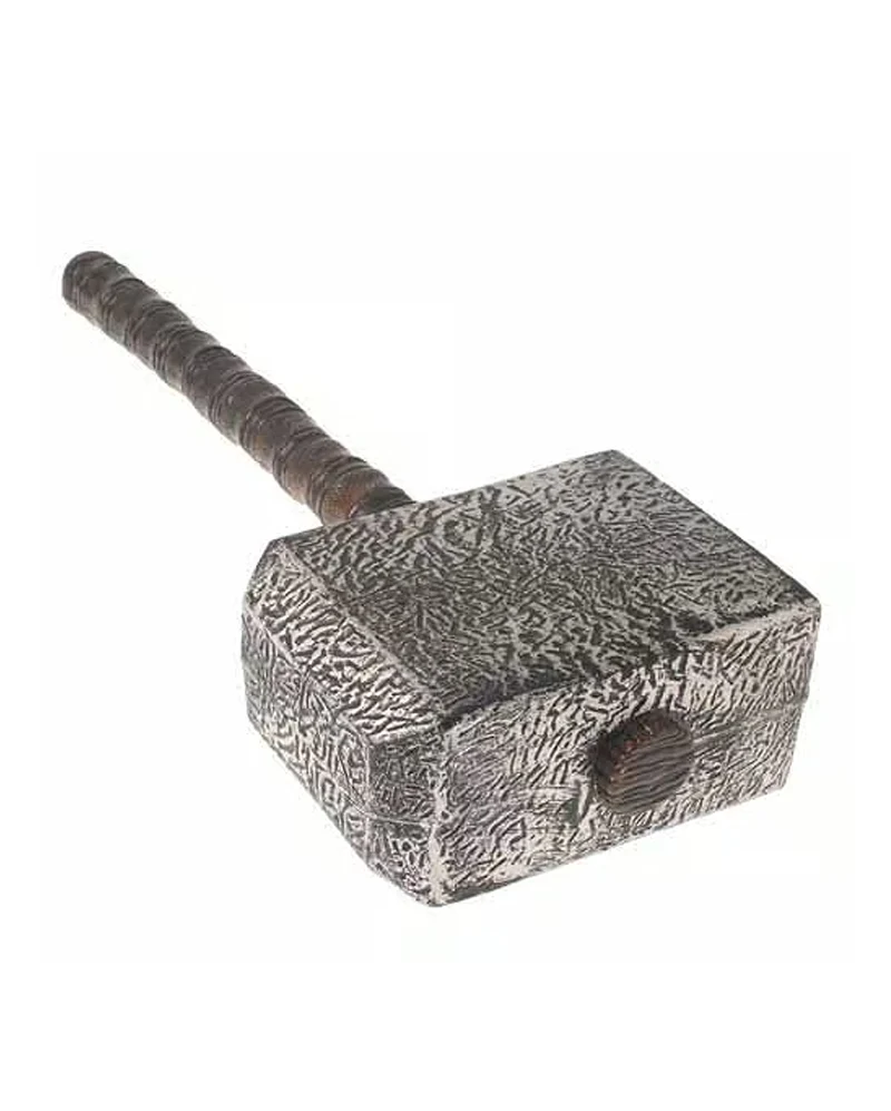 Thor's Hammer silberfarben