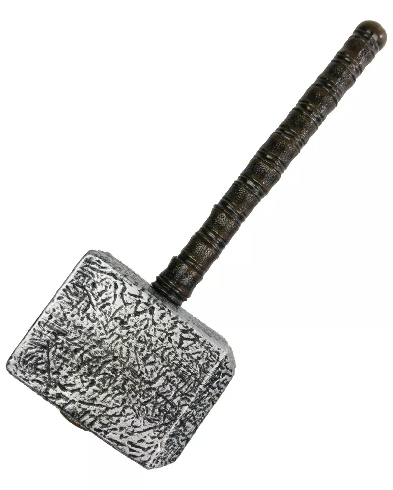 Thor's Hammer silberfarben