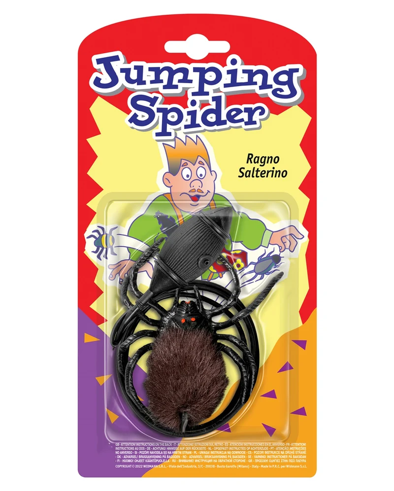Springende Spinne mit Pumpe