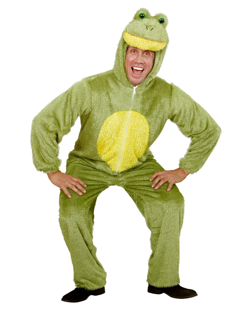Frosch Kostüm grün XL