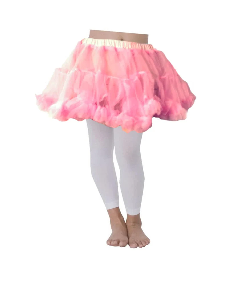 Pinkfarbener Kinder Petticoat