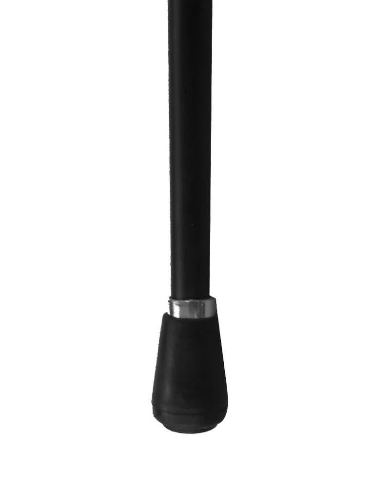 Spazierstock mit silbernem Knauf
