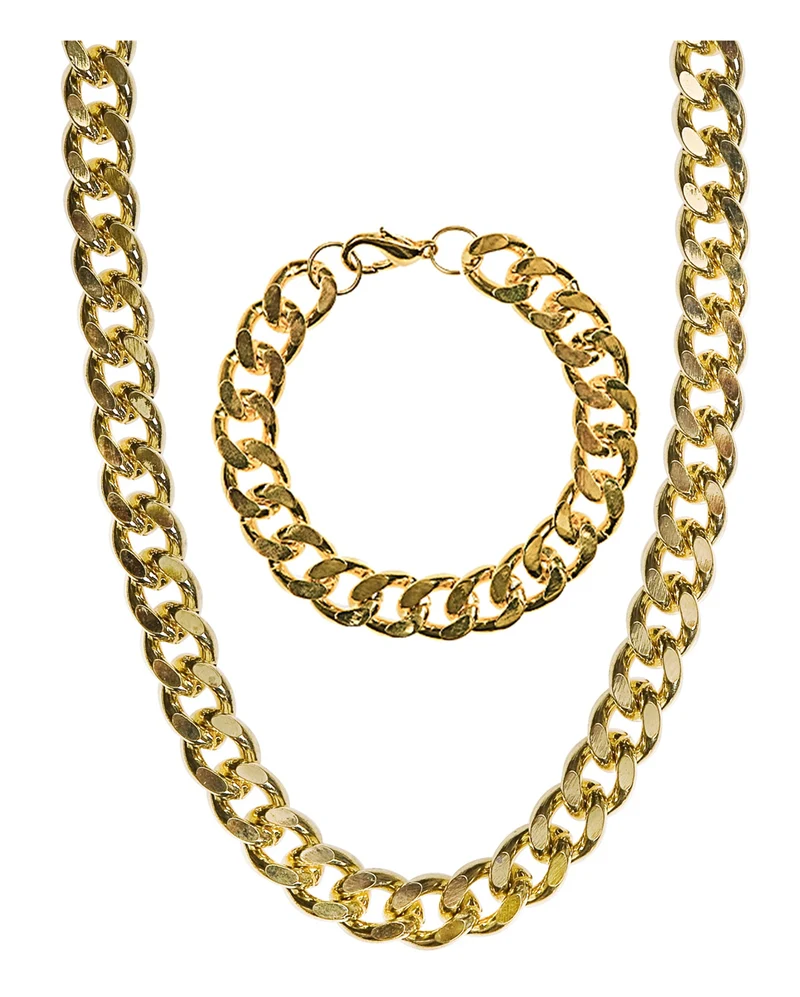 Rapper Goldkette und Armband