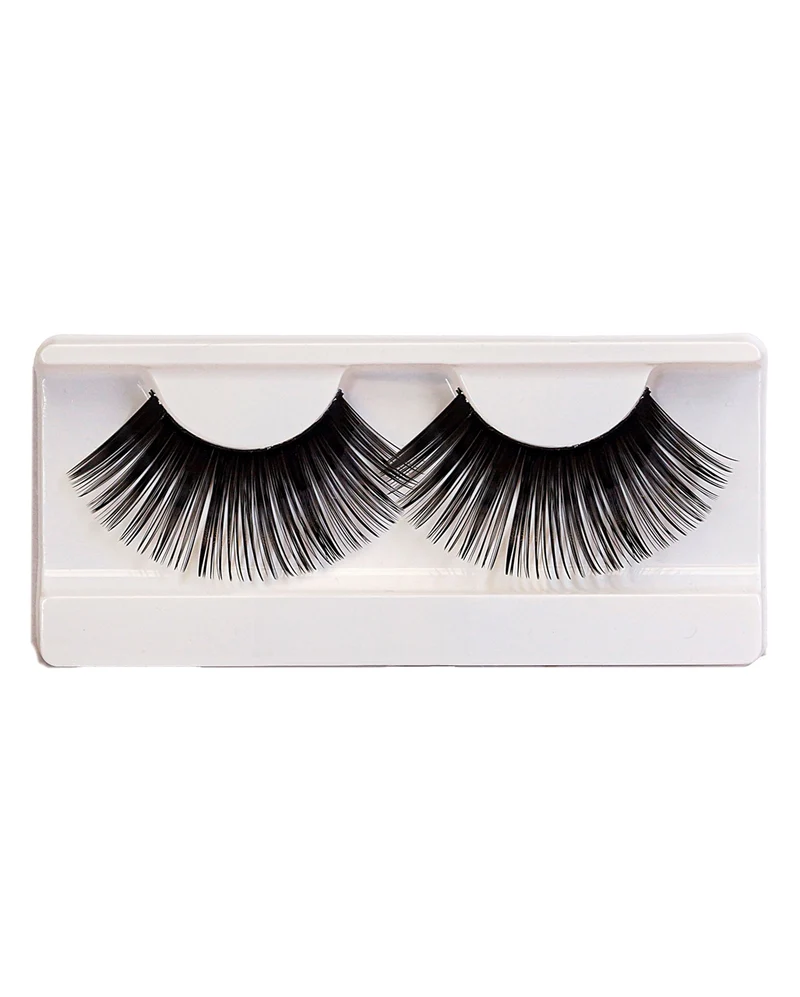 Lange schwarze, extra dichte Wimpern