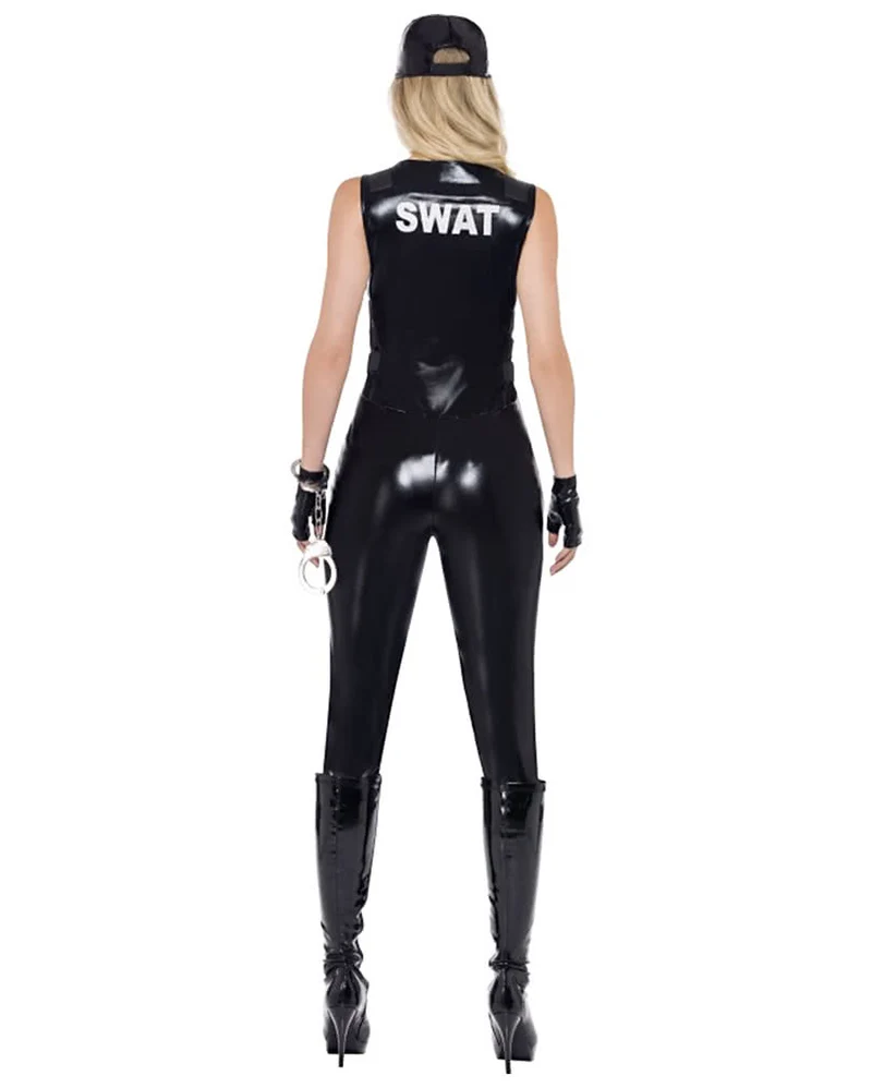 Sexy Swat Jumpsuit Kostüm