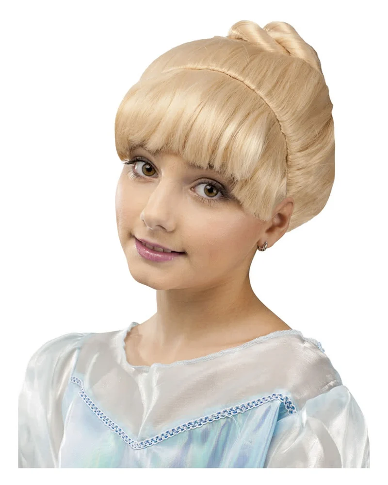 Blonde Prinzessin Kinderperücke