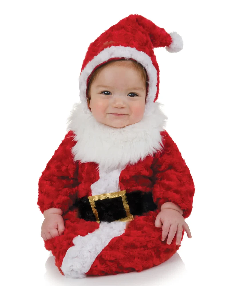 Weihnachtsmann Babysack Kostüm