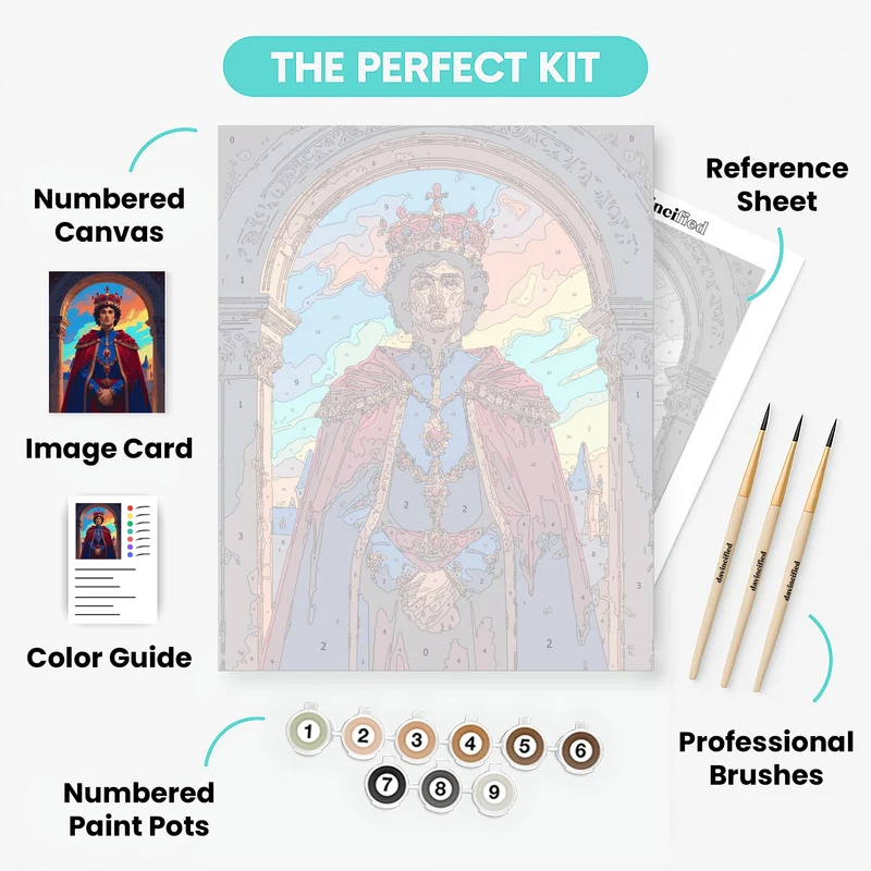 Royal Crown Prince - Paint by Numbers Kit