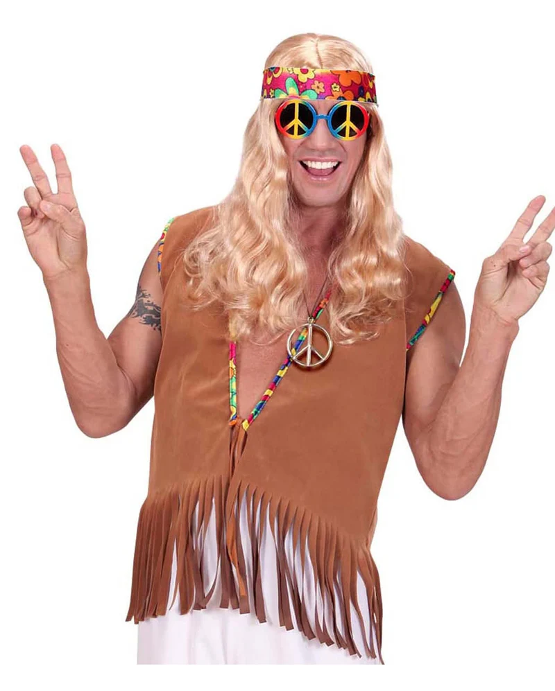 Metall Hippie Anhänger Peace