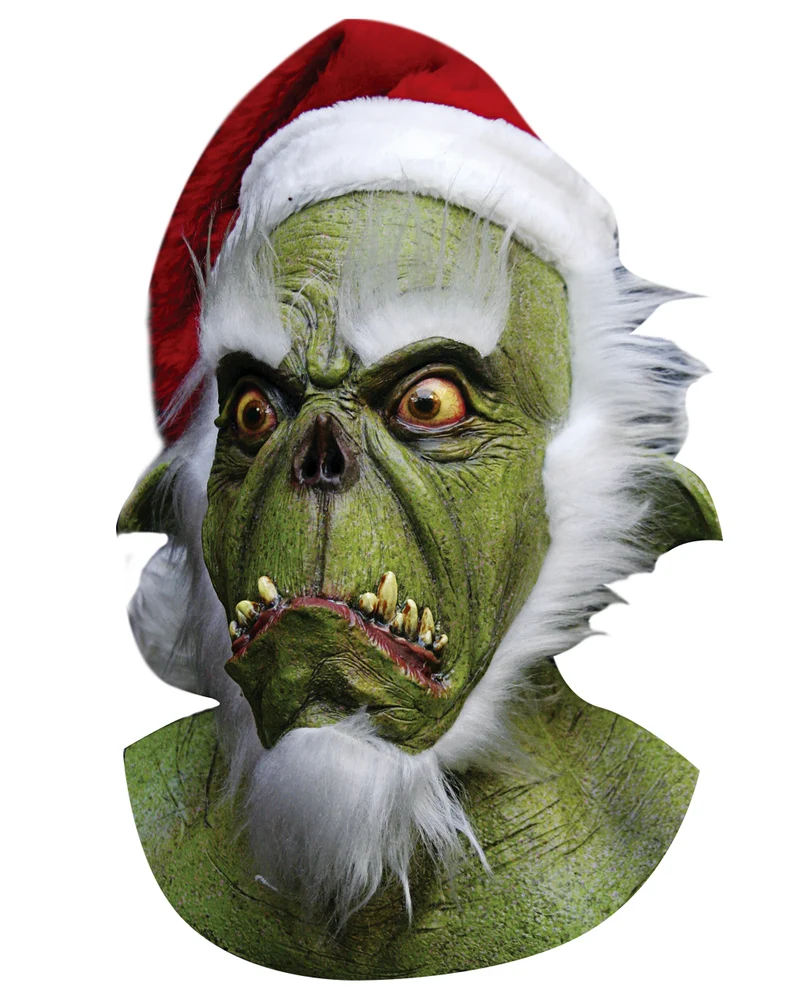Santa Grinch Maske