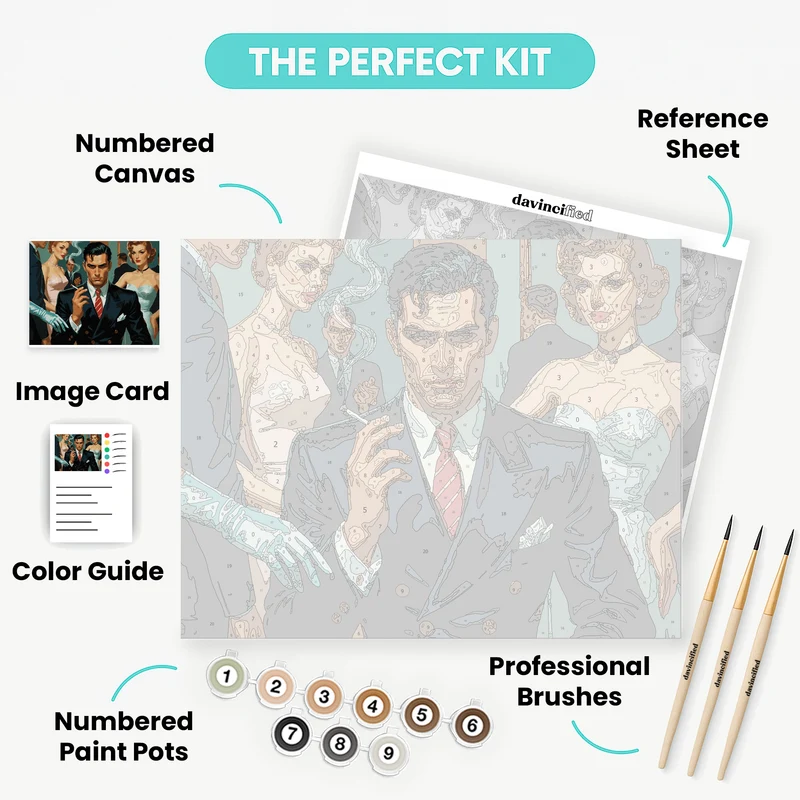 Casino Royale - Paint by Numbers Kit