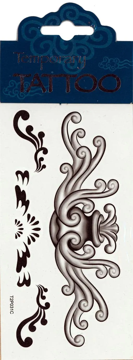 Flügel Tattoo Water Fountain