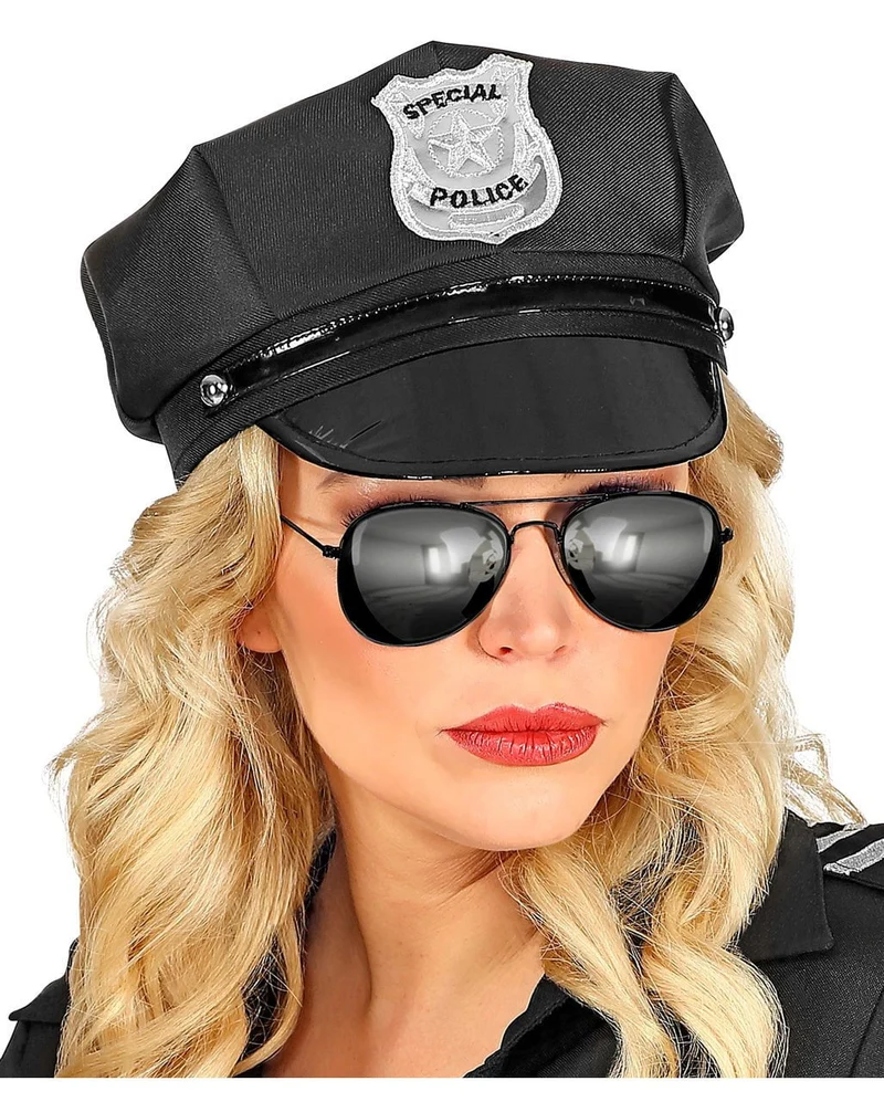 Verspiegelte Polizei und Piloten Brille