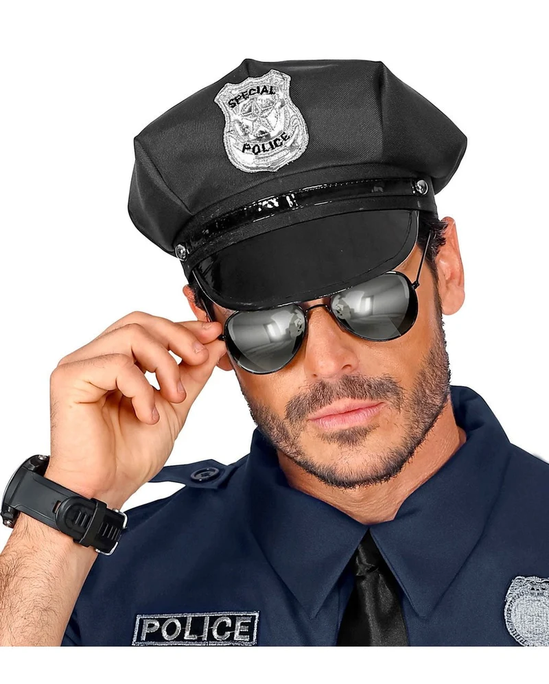Verspiegelte Polizei und Piloten Brille