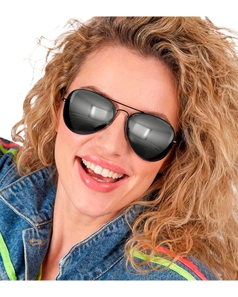 Verspiegelte Polizei und Piloten Brille