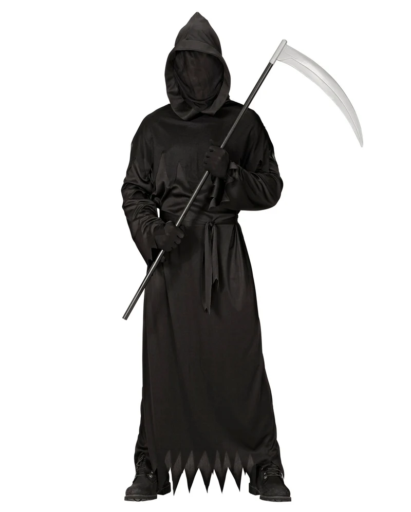 Schwarzes Reaper Phantom Kostüm
