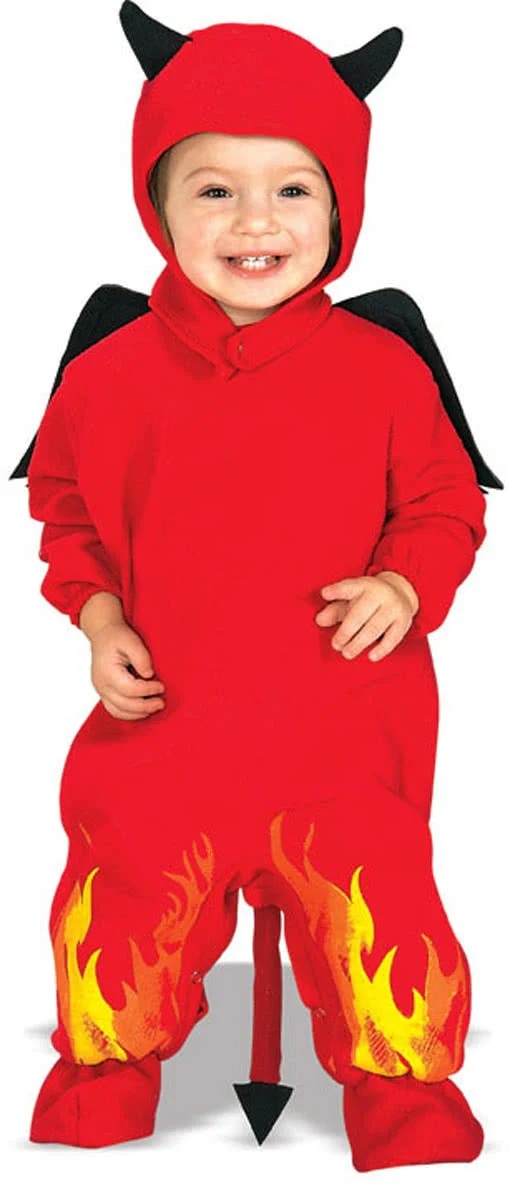 Mini Teufel Kleinkinder Kostüm