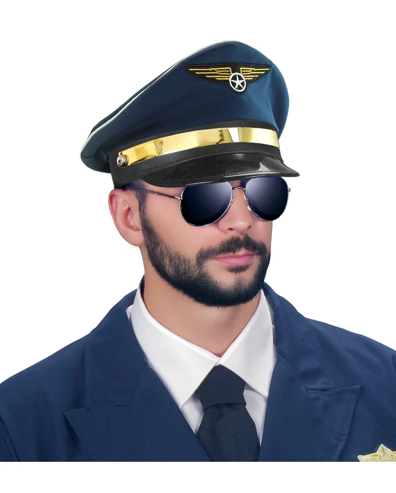 Pilotenmütze als Kostümzubehör