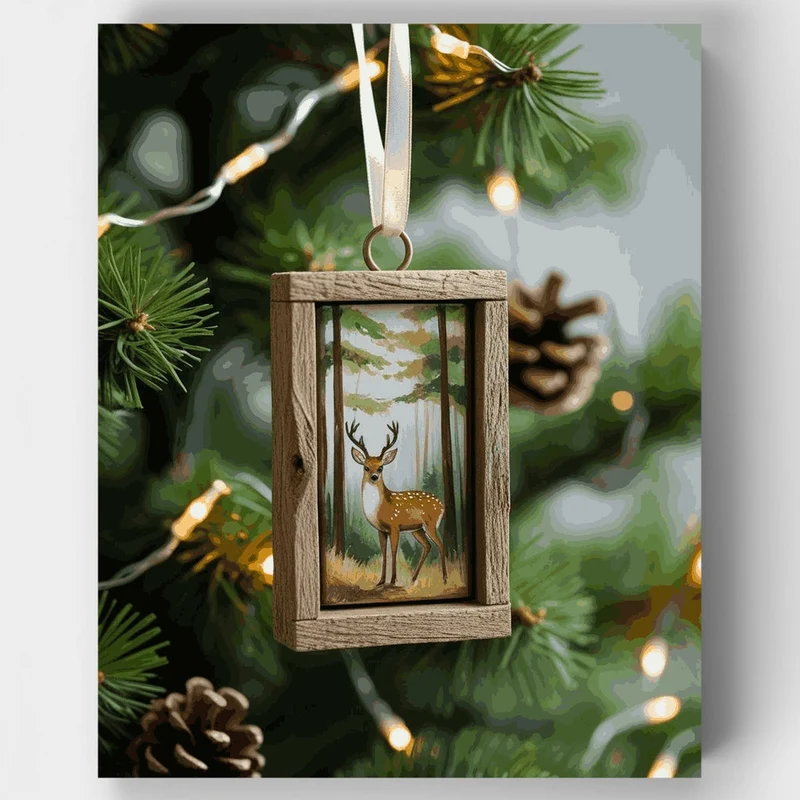 Woodland Deer - Paint by Numbers Kit