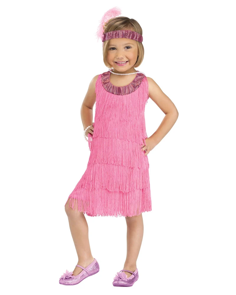 Flapper Mädchen Kleinkinderkostüm