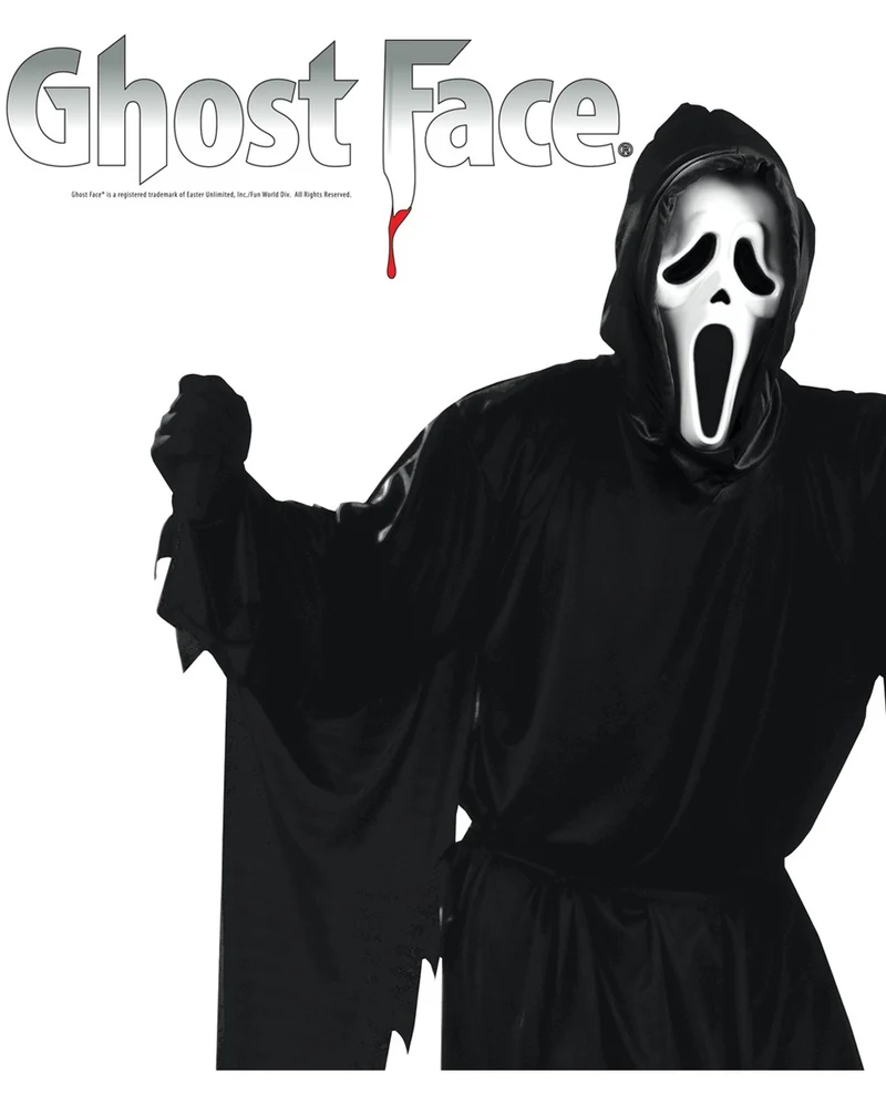 Scream Kostüm mit Maske
