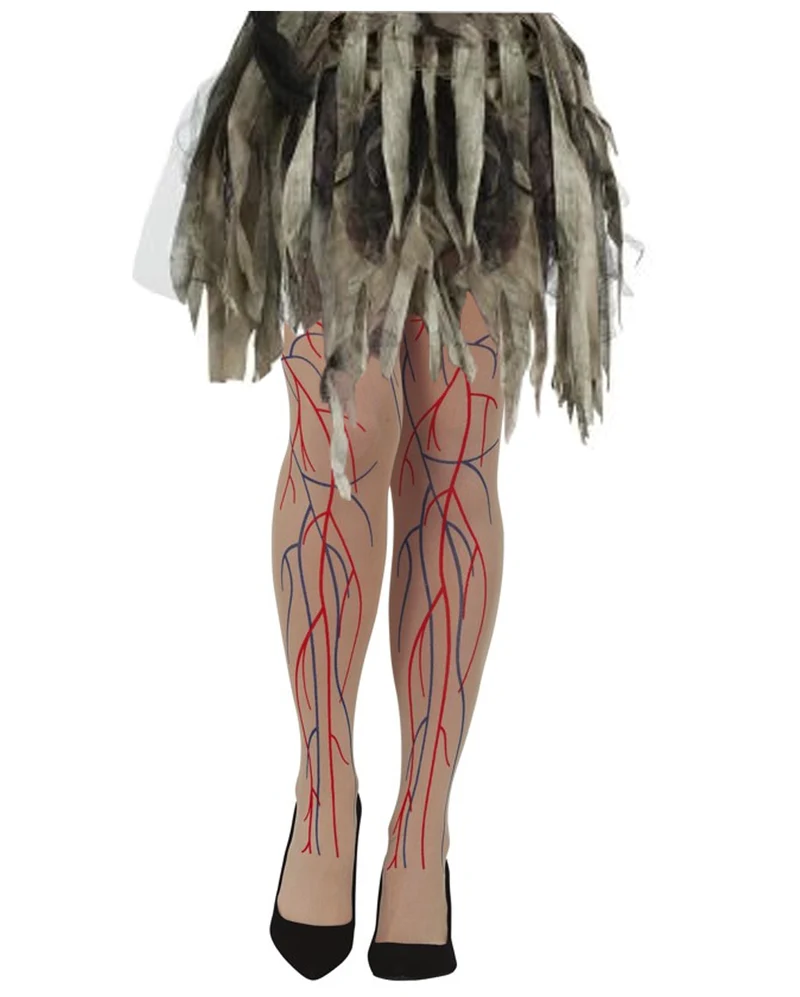 Zombie Venen Strumpfhose