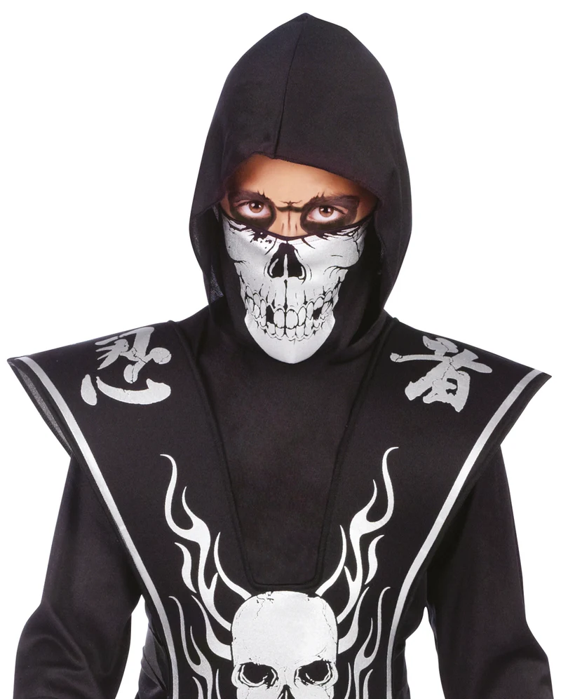 Totenkopf Ninja Kinderkostüm