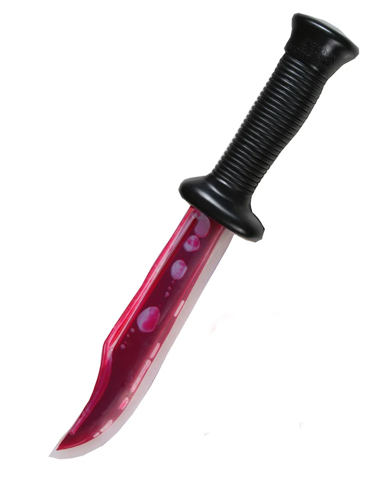 Blutig gefülltes Scream Messer