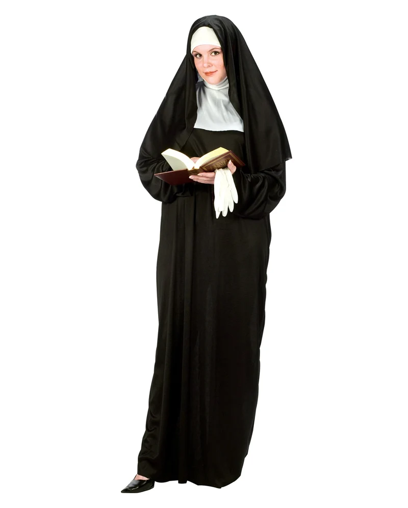 Super Nonnen Kostüm Plus Size