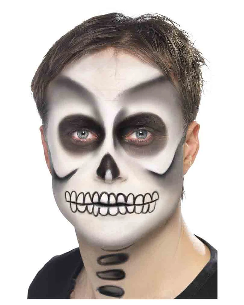 Skelett Make Up Set