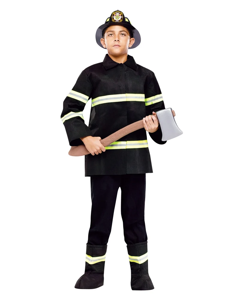 Feuerwehrman Kinderkostüm Medium