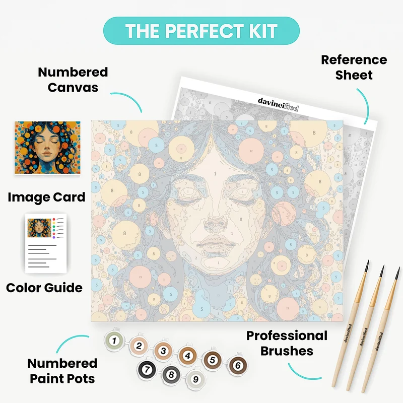 Cosmic Serenity - Paint by Numbers Kit