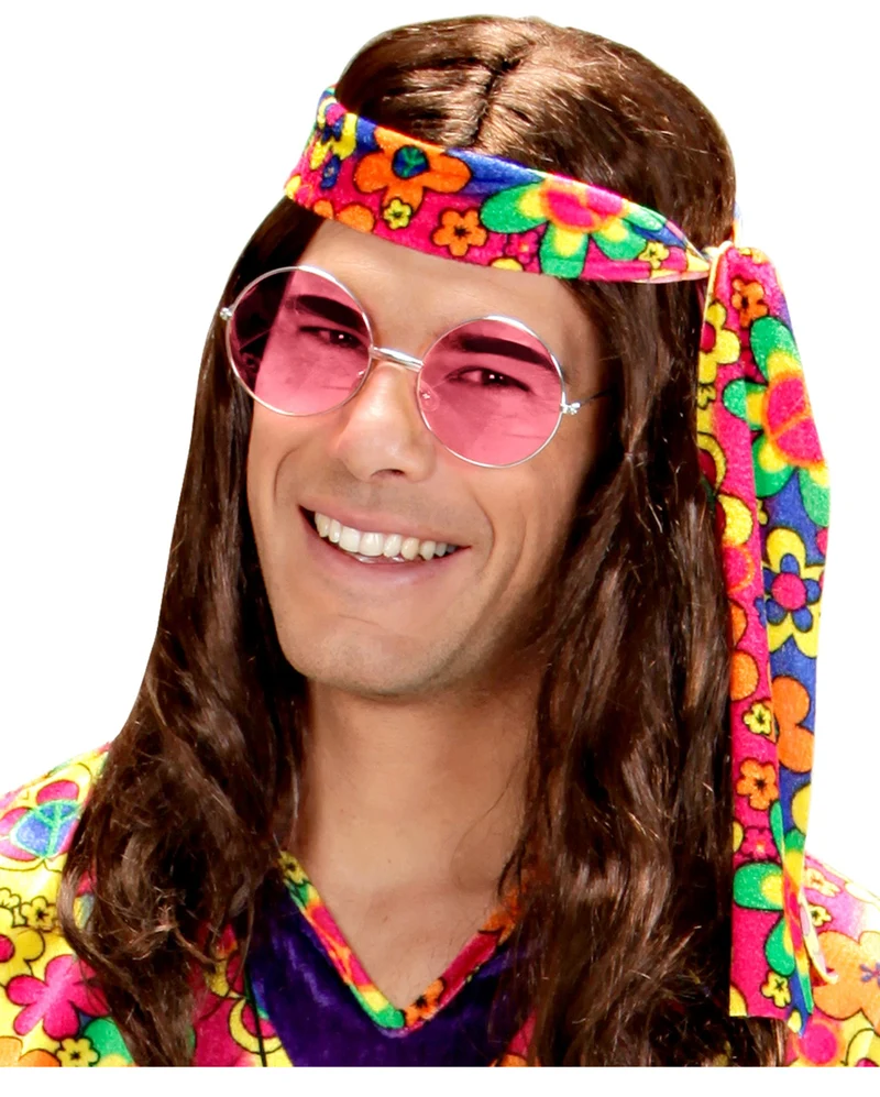 Pinke 70er Sonnenbrille