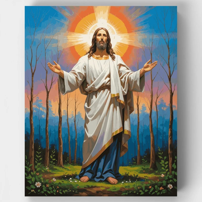 Divine Radiance - Paint by Numbers Kit