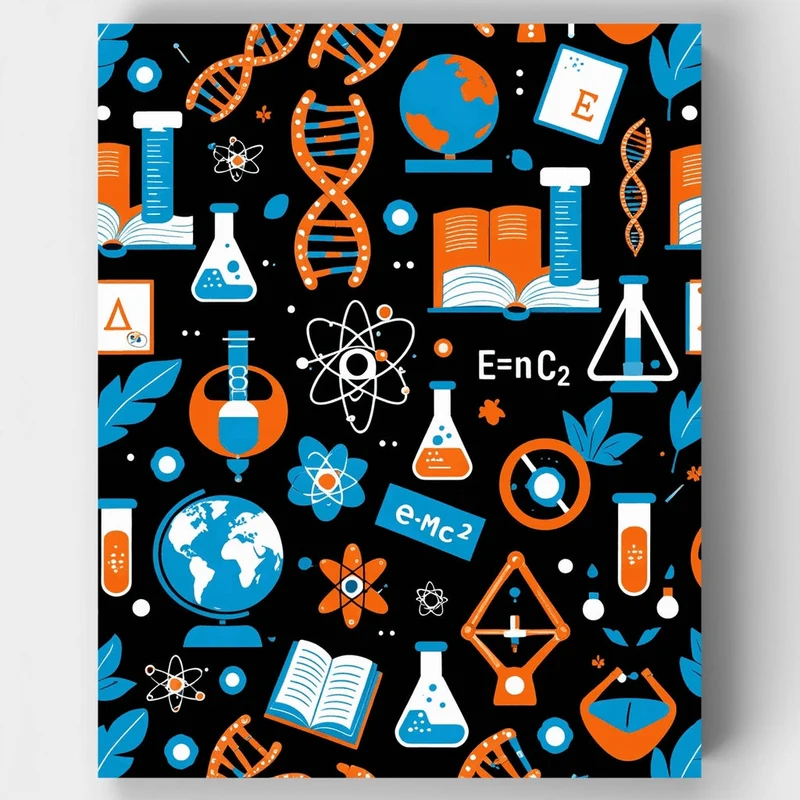 Scientific Discovery - Paint by Numbers Kit