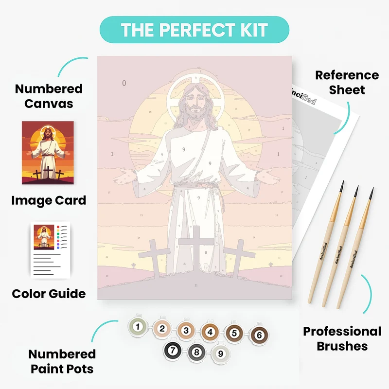 Resurrection of Christ - Paint by Numbers Kit