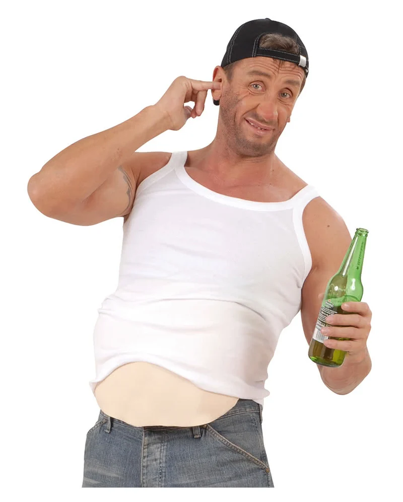 Dicker Umschnallbauch