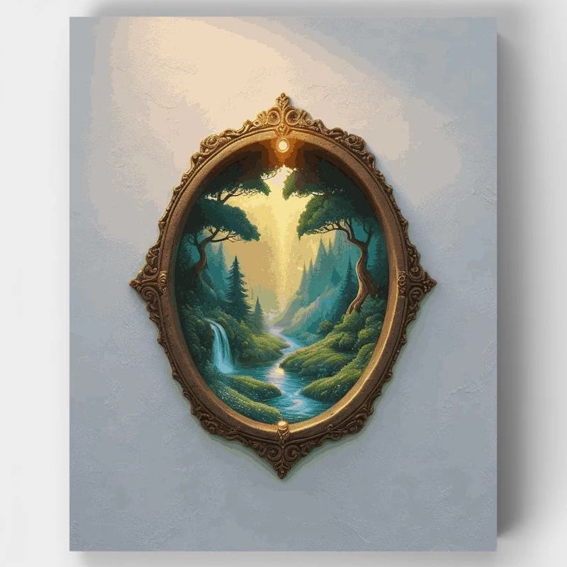 Enchanted Forest Portal - Paint by Numbers Kit