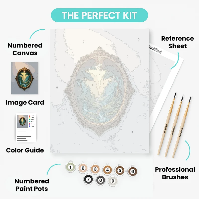 Enchanted Forest Portal - Paint by Numbers Kit